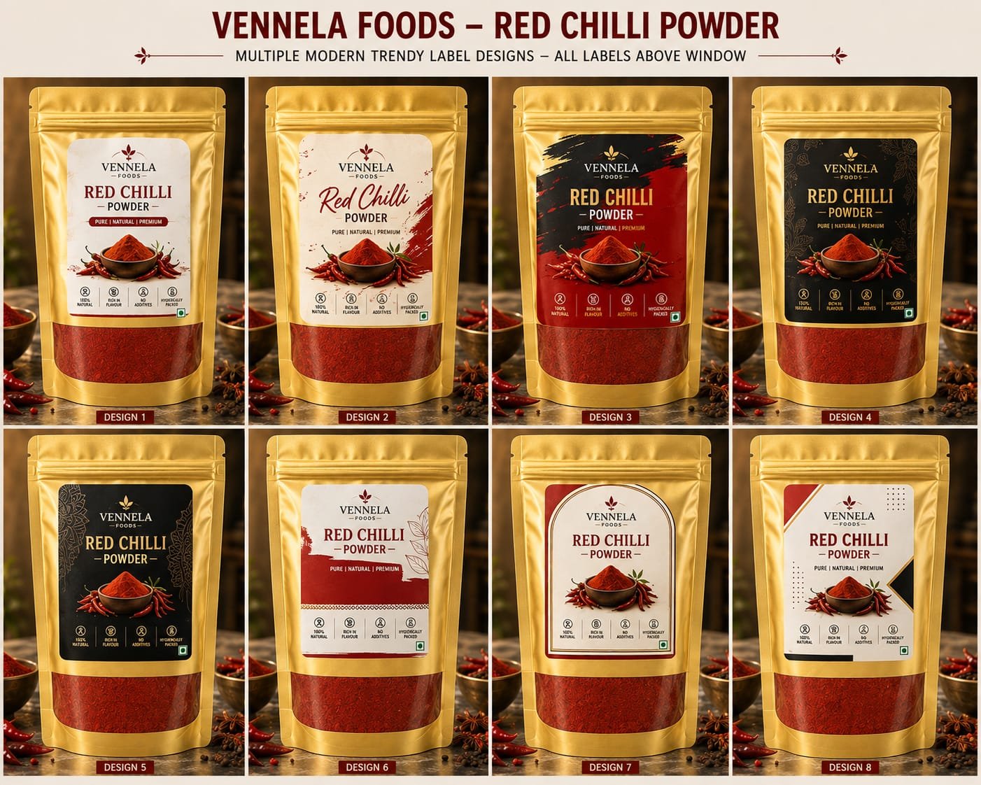 Venela Teja Red Chilli Powder